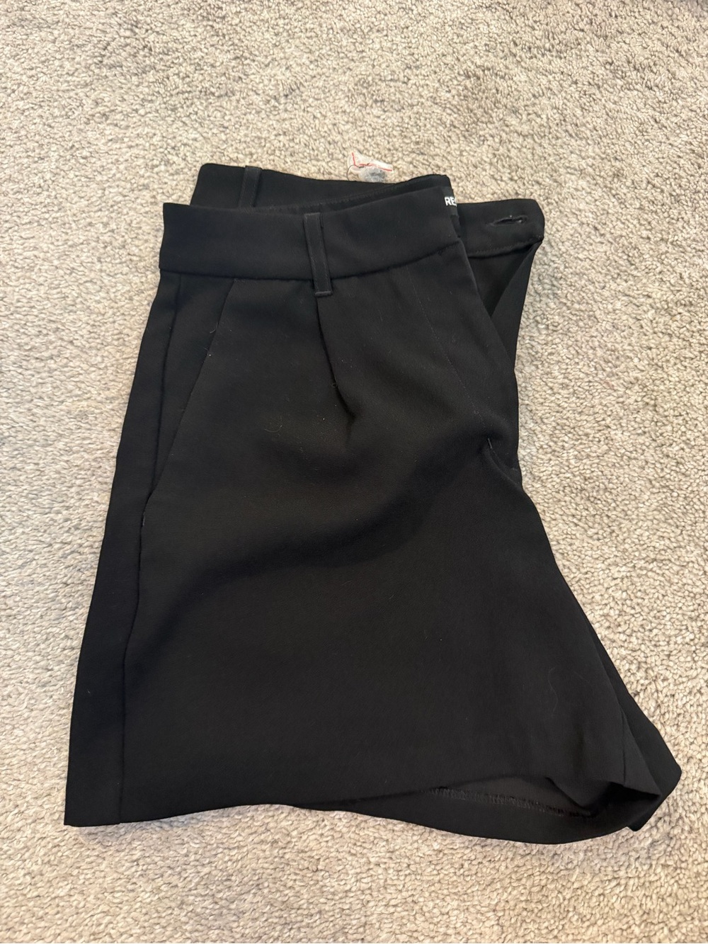 Express Black Shorts with Tailored Waist Size 4